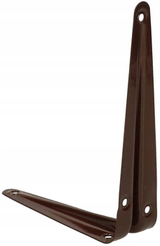 Podpěra držáku police 12,5x10 hnědá kotarbau