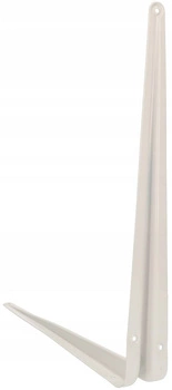 Podpěra držáku police 45x40 bílá kotarbau