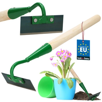 Motyčka zahradní hák krátká ocel 100 mm