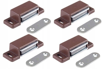 Nábytková západka magnetický zámek skříňový nábytek - 4 ks.