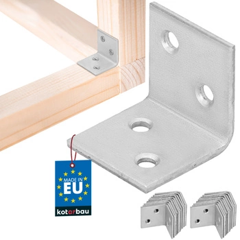 Úhelník spojovací tesařský 25x25x25 sada 25 ks.