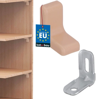 Komandorek nábytková úhlová konzola s víčkem buk