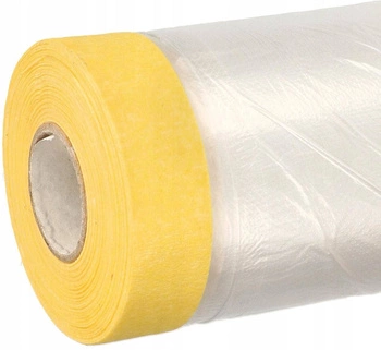 Malířská fólie 200x20 ochranná plachta s páskou