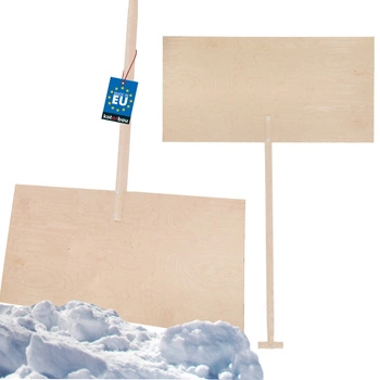 Dřevěná lopata na sníh 100 cm