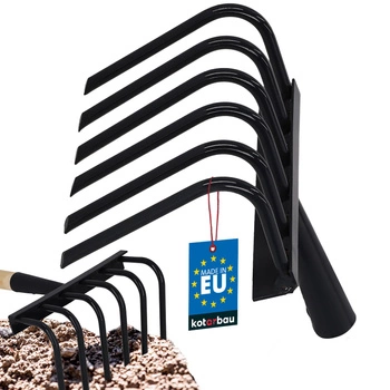 Motyka na plevel kypření s drápky 6 zuby