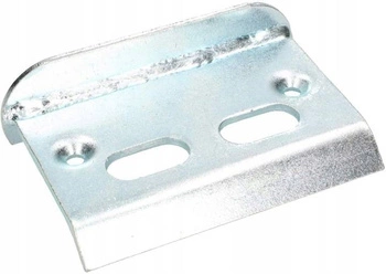 Omezovač odporu branky háček nárazník brány - Barva stříbrná