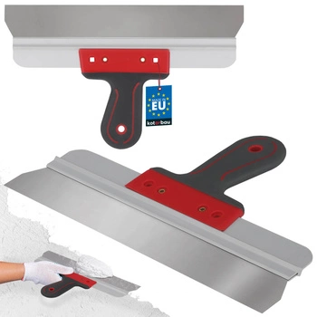 Nerezová fasádní špachtle na sádru hladkou 350 mm