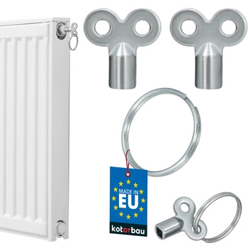 Klíče na odvzdušnění radiátorů přívěsek sada 2 ks