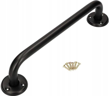 Madlo koupelnové držadlo 300 úchyt dveří – Barva černá