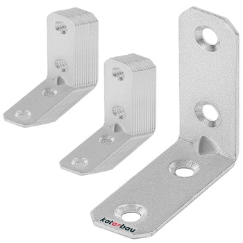 Úhelník s prolisem 40x40x16 - 25 ks.