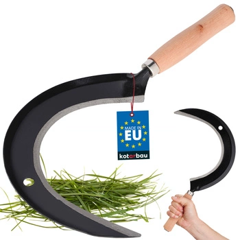 Hladká tráva obiloviny zahradní srp 350 mm