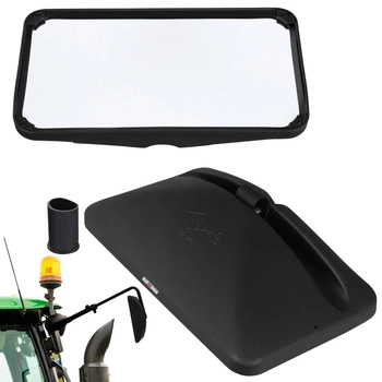 Univerzální vnější zrcátko pro strojní traktory 36,5x19 cm