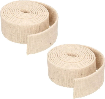 Bavlněný knot do olejové lampy sada 2 ks.