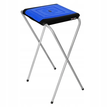 Stojan na pytle na odpadky modrý 120l