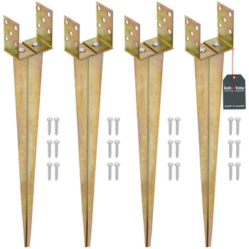 Základna sloupu zarážená 0-125 mm sada 4 ks.