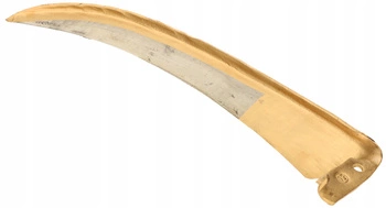 Ruční kosa 50 cm naostřená na trávu kovová kotarbau hnědá