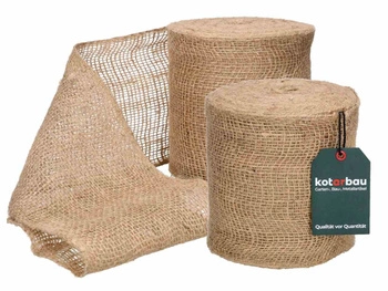 Jutová stuha 15cm role 25m sada 2 ks.