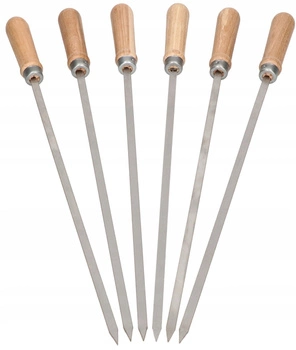 Špízy špízy na grilované maso - 6 ks. kotarbau stříbro