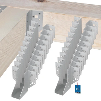 Hák na dřevěnou trám tesařský krokvový 40x110 mm sada 25 ks.