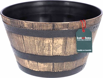 Květináč fi 39 cm květináč balón barel květina žárovka kotarbau