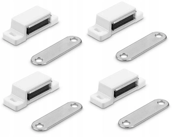 Nábytková západka magnetický zámek skříňový nábytek - 4 ks.