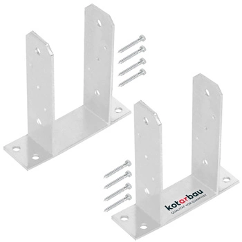 Základna sloupu tt šroubovaná 100 mm sada 2 ks.