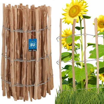 Lískový plot oplocení obruba palisáda břidlice 70 cm