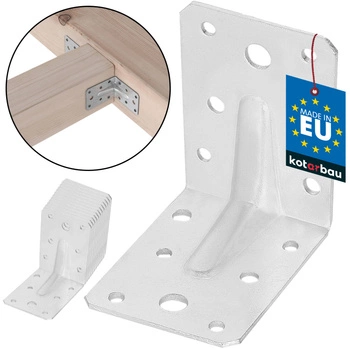 Úhelník s prolisem 75x75x55 - 12 ks.