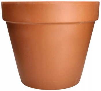 Květináč fi 39 obal na květináč keramický terakota