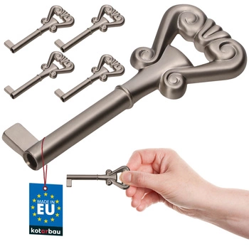 Klíč k barovému nábytku univerzální dekorativní retro satén 7 cm sada 5 ks.