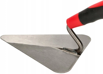 Trojúhelníková zednická lžíce broušená 180mm ocelová