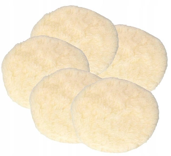 Leštící kotouč se suchým zipem 125 mm - 5 ks.