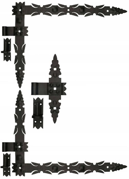 Závěs okenicový 600