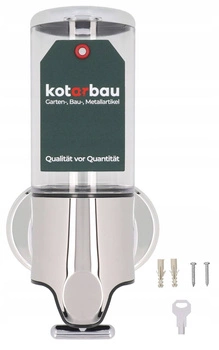 Nástěnný dávkovač na koupelnové tekuté mýdlo 0,5 l kotarbau