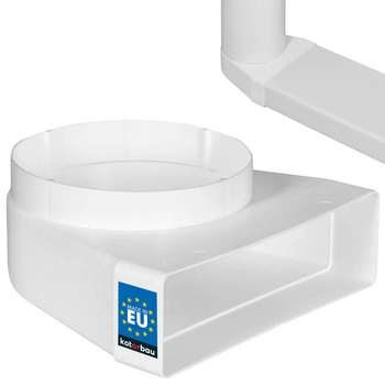 Připojovací koleno 204x60 variabilní ventilace 150