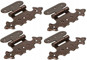 Dekoratívní závěs měděné barvě - 4 ks.