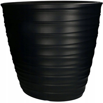 Květináč vložka hrnec 593 černá mrazuvzdorné vlny