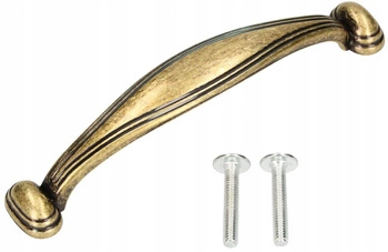 Retro retro patina nábytková úchytka 96 mm zásuvkové skříňky