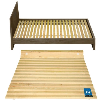 Dřevěný rošt postele lamely matrace 120x200 cm