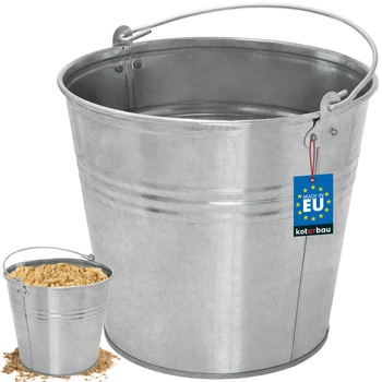 Pozinkované ocelové vědro 12 l