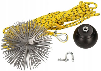 Sada na čištění komínů 120 mm 10 m