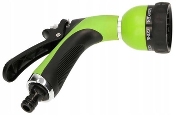 7funkční pistolový postřikovač s ovládáním proudu kotarbau černá