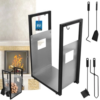 Krbová souprava koš na palivové dřevo příslušenství 620mm