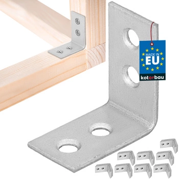 Stavební úhelník spojovací tesařský 30x30x17 mm sada 100 ks.