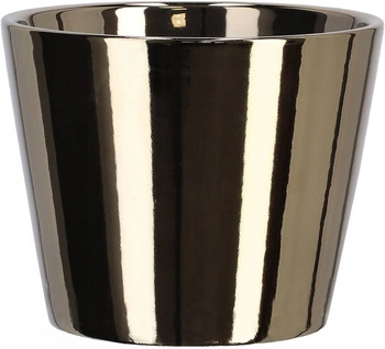 Keramický květináč ⌀11 cm zlatý kotarbau