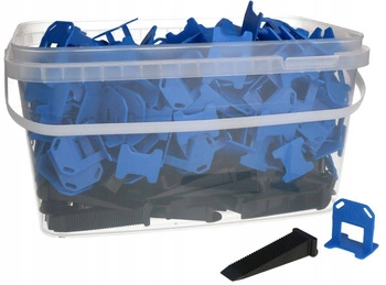 Nivelační systém 240 klipů 80 klínů sada 1 ks.