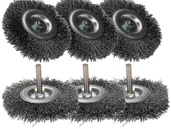 Drátěný kartáč 100 mm - 6 ks.