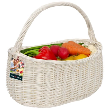 Proutěný košík 44x28 cm