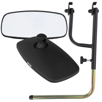 Zrcátko na knoflík s univerzálním držákem pro traktor 32x17 cm