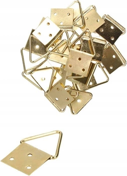 Rámečky na obrázky s očkem 17mm sada 25 ks.